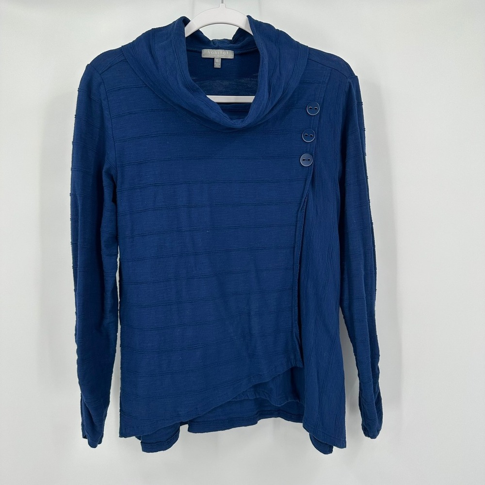 Habitat Womens Minimalist Tunic Size XS Oversized Asymmetrical Modern‎ Artsy